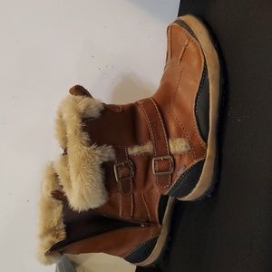 Merrill Taiga Buckle Waterproof women's boot.  Size 8.5